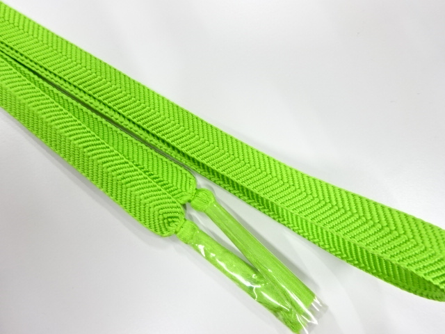  未使用品　正絹　手組帯締め